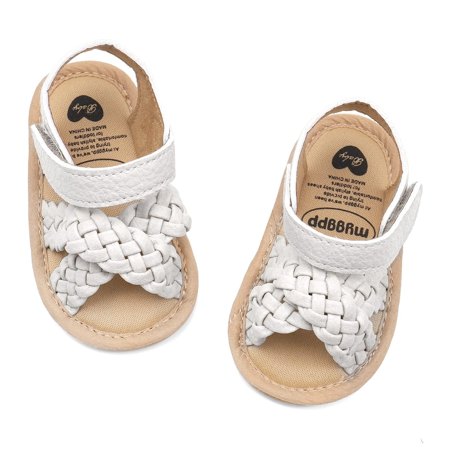 LACOFIA Babyschuhe für Mädchen – Sommerblumen Sandalen für Kleinkinder