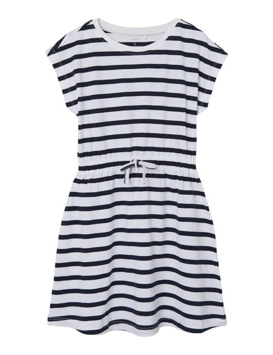 NAME IT Girls' Nkfmie SS Dress Noos