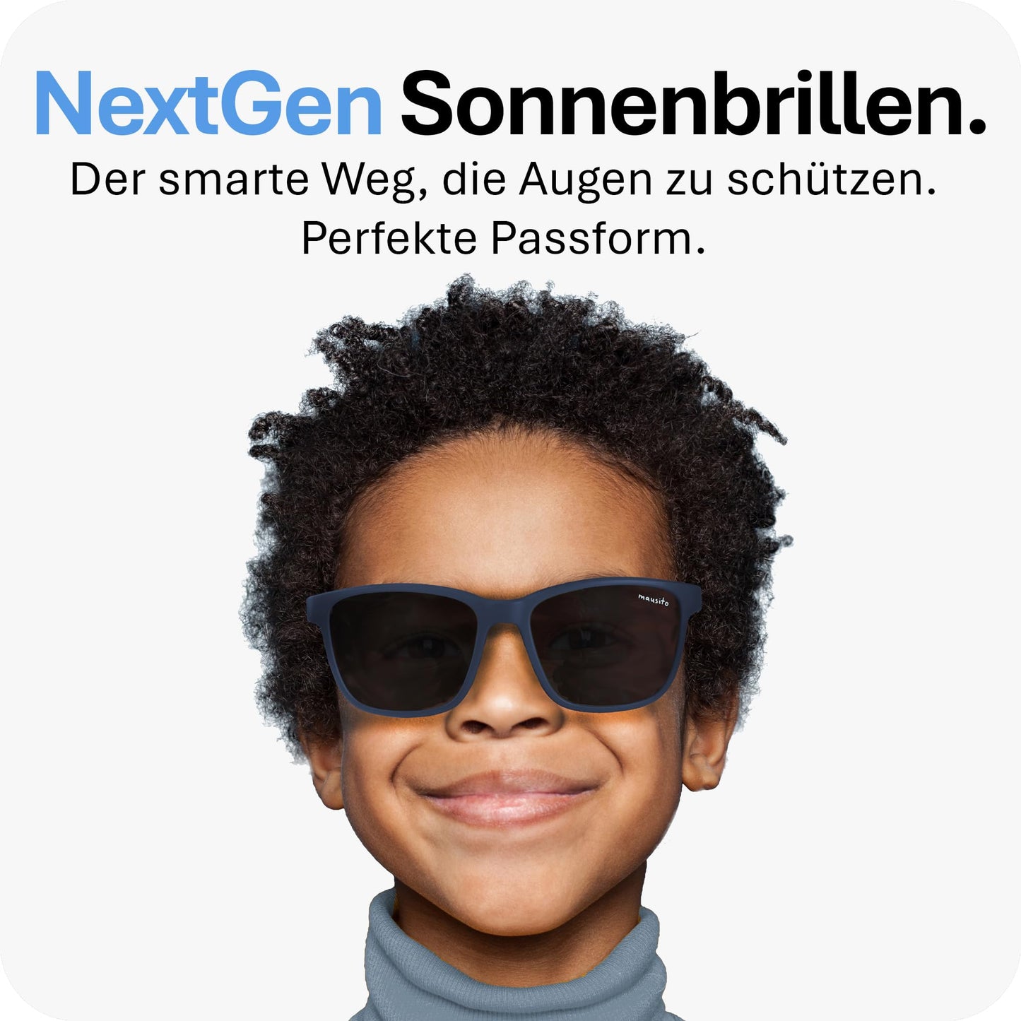 Mausito Sonnenbrille Kinder 3-6 Jahre & 6-10 Jahre | VERGLEICHSSIEGER Kindersonnenbrille 100% UV-Schutz | FLEXIBLE Bügel | Schadstofffreie Kindersonnenbrillen
