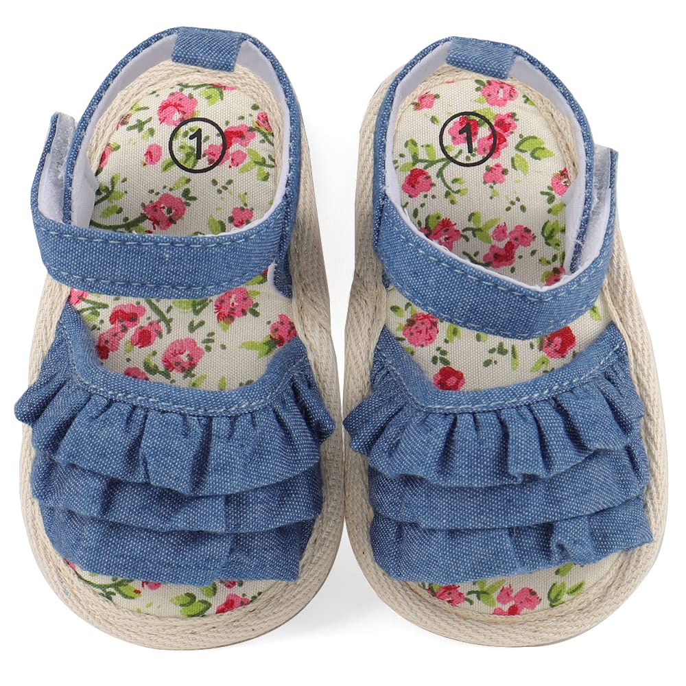 CHEERFUL MARIO Babyschuhe für Mädchen – Sommer Sandalen Lauflernschuhe für Baby Mädchen