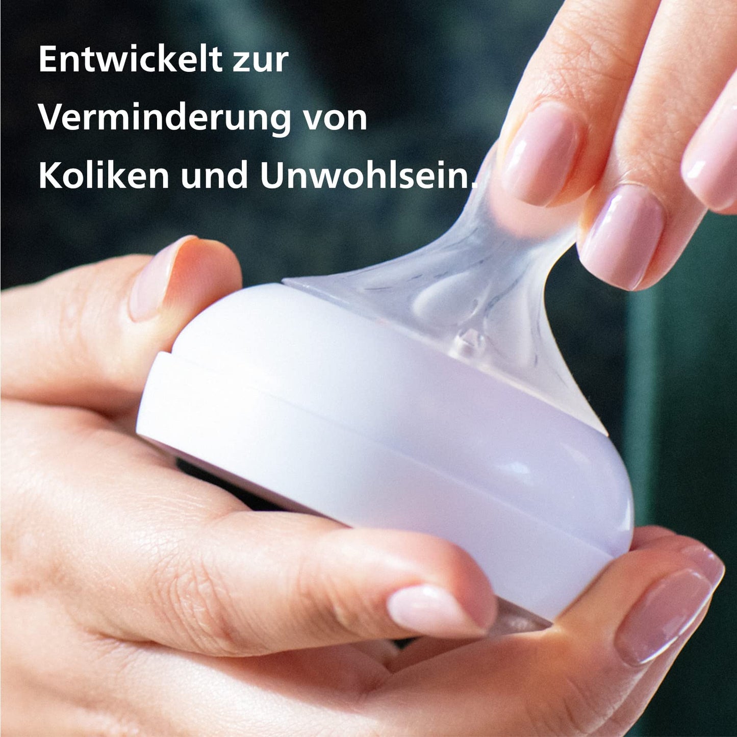 Philips Avent Babyflaschen Natural Response – 3x Babyflaschen, 260 ml, für Neugeborene ab 1 Monat, BPA-frei (Modell SCY903/03) - Meloni2