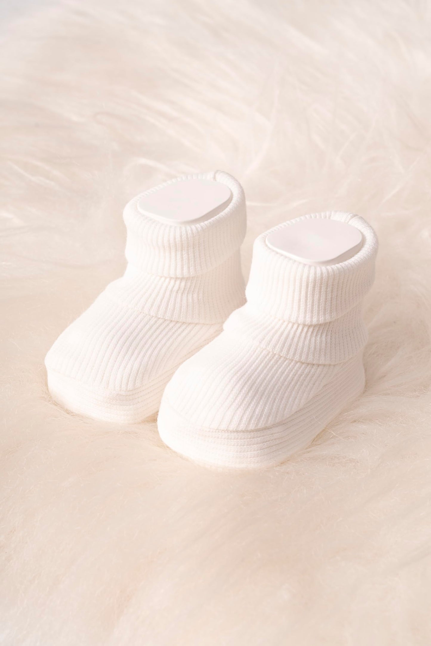 Generisch Baby Krabbel- Hausschuhe - Schuhe Neugeborene - Baumwolle - Diverse Farben - Mädchen - Jungs