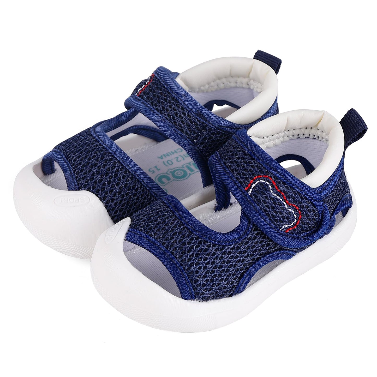 Cheerful Mario Babyschuhe 0-3 Jahre Sport Sandalen für Jungen und Mädchen – Lauflernsandalen für Kleinkinder Sommer Barfußschuhe Erste Schuhe