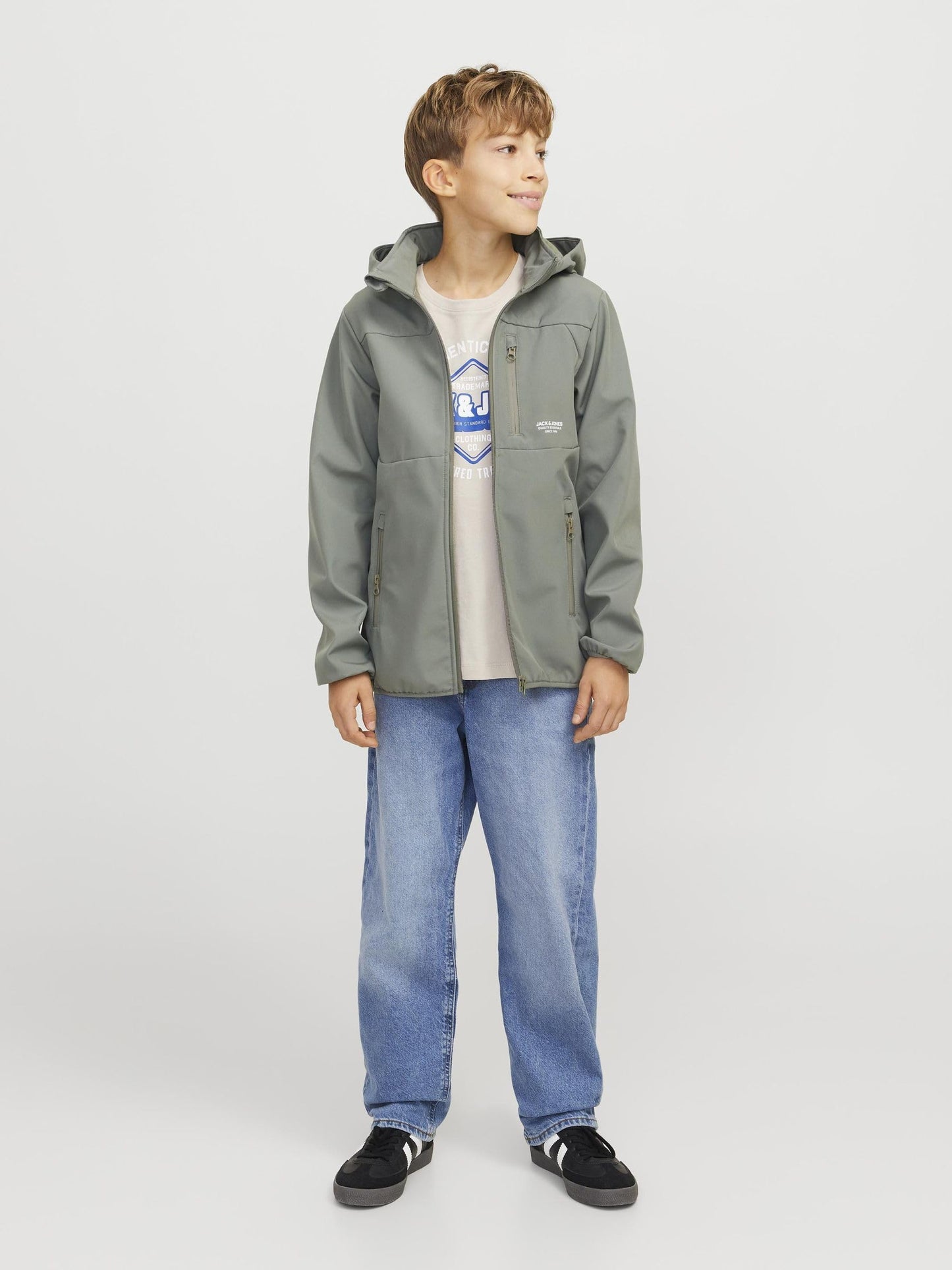 JACK & JONES Boys Jjtheo Jacket Noos Jnr Softshell Jacket