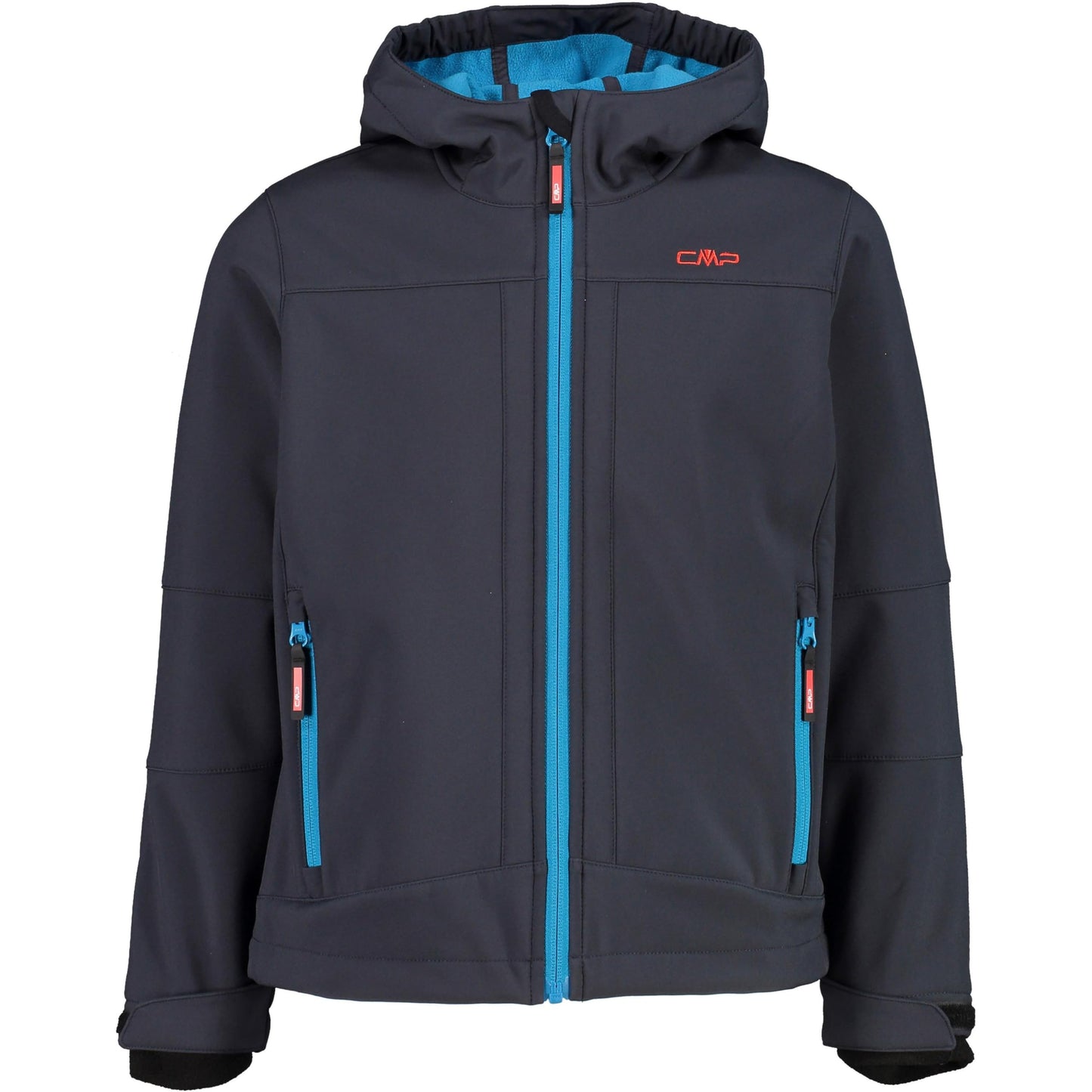 CMP Unisex Children's Giacca in Softshell Da Bambini Con Cappuccio Fisso Softshell Jacket for Children with Fixed Hood