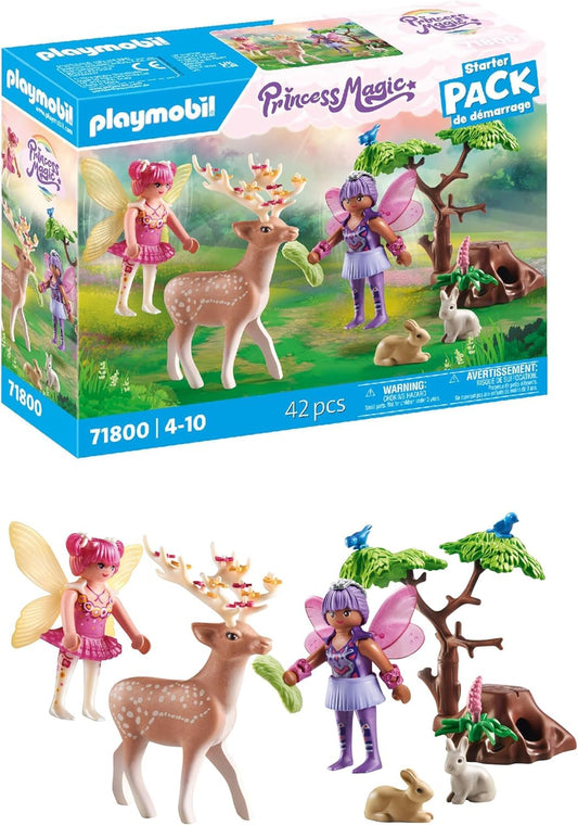 PLAYMOBIL | Princess Magic | Prinzessinnenschloss mit Königspaar | Prinzessinnen Spielzeug | Schloss Spielset | Märchen Spielzeug für Kinder ab 4 Jahren | 71845
