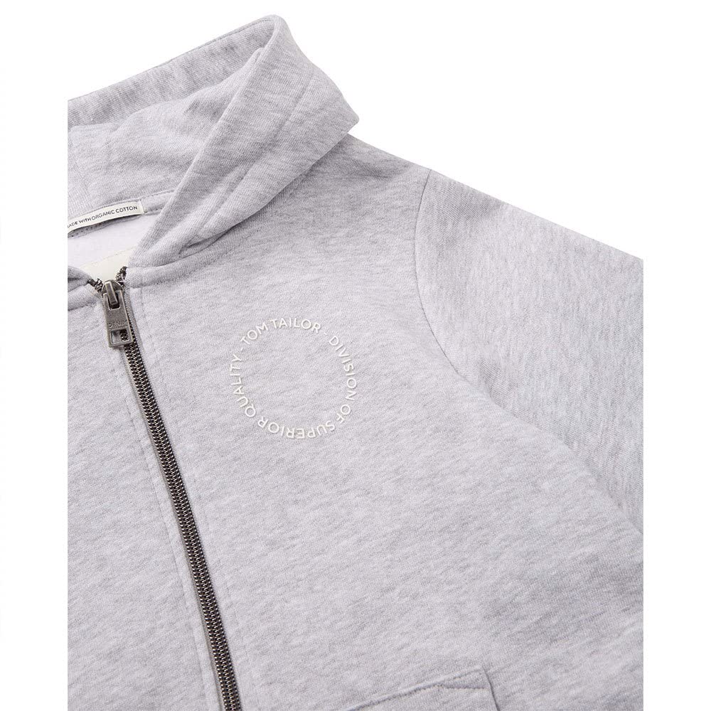 TOM TAILOR Boys Children's Sweat Jacket with Print Made of Organic Cotton