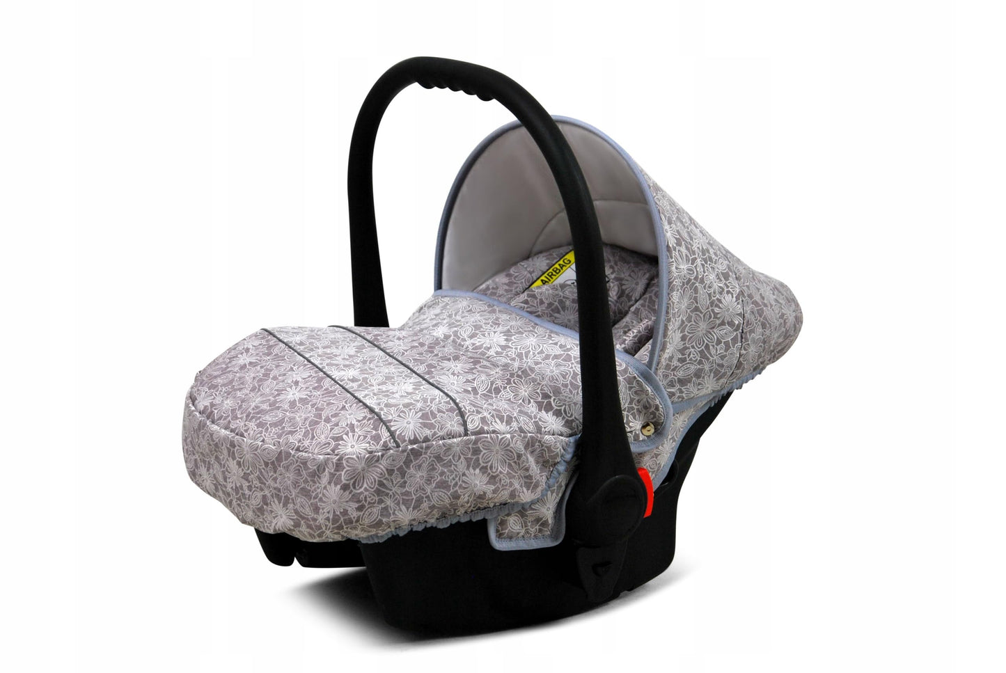BabyLux Miracle 2-in-1 Baby Pushchair Deep and Pushchair with Accessories Adjustable and Foldable Aluminium Construction Waterproof Non-Removable Wheels Gold Leaf
