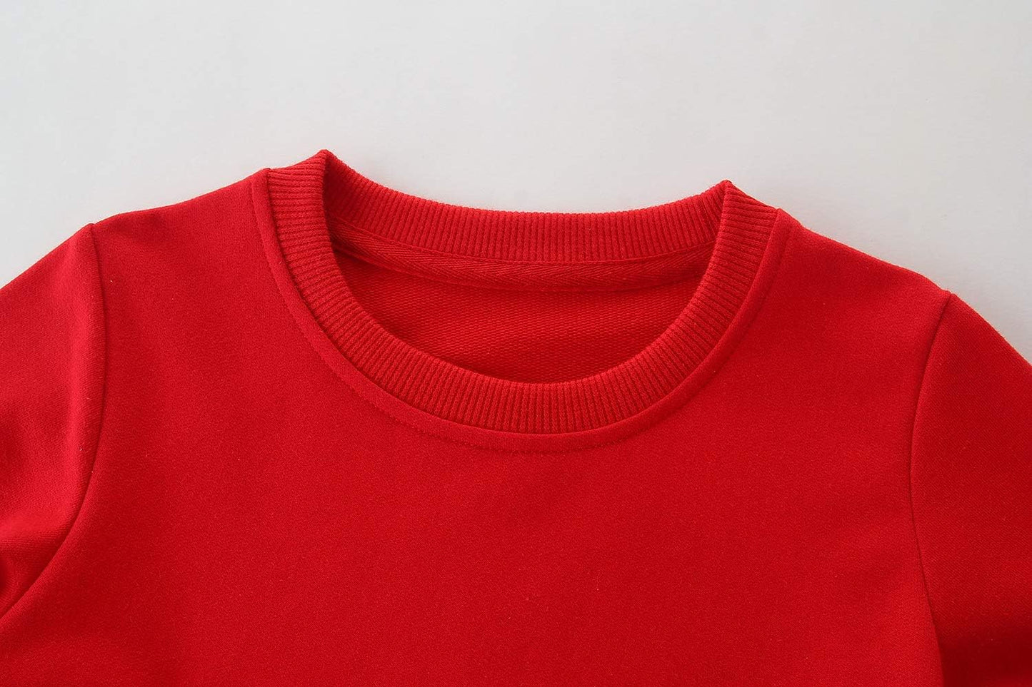 EULLA Kinder Mädchen Jungen Weihnacht Pullover Sweatshirt Weihnachtsoutfit Weihnachtspuli Christmas Xmas Rentier Weihnachtsmann Weihnachtskleidung 92 98 104 110 116 122
