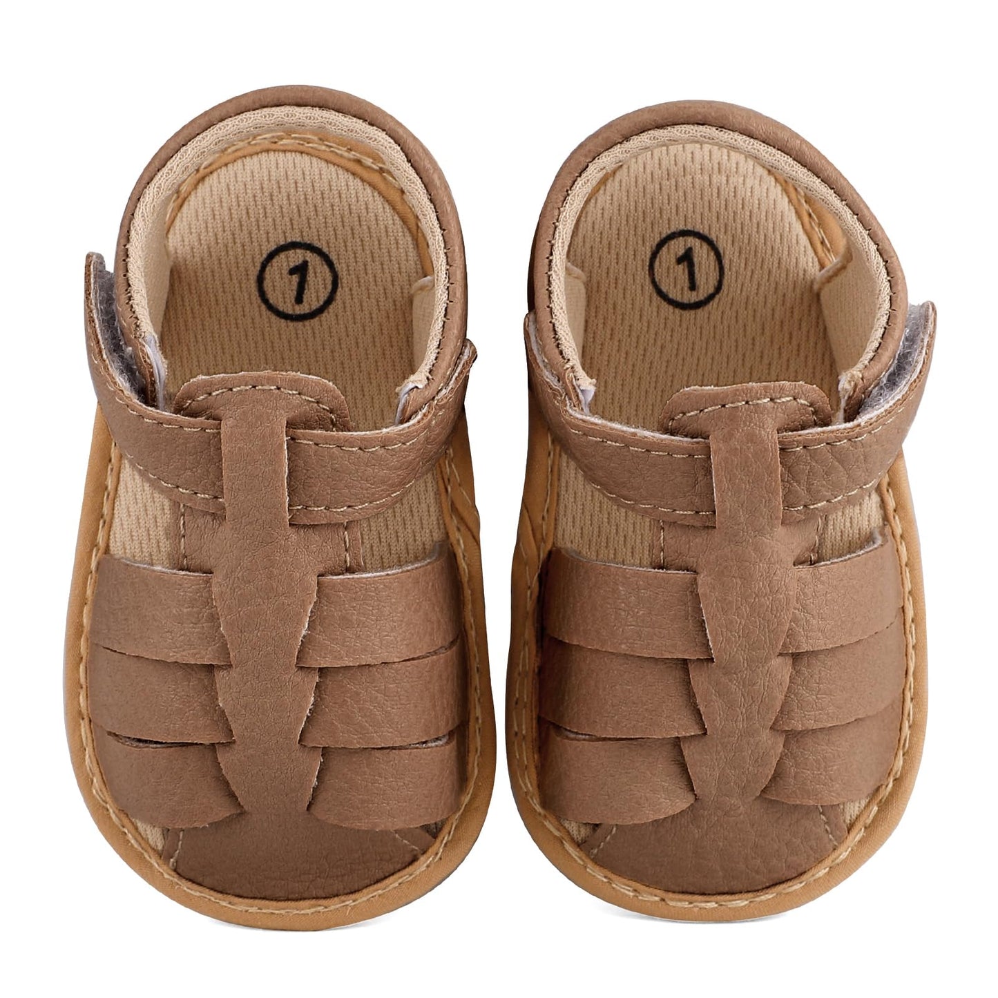 MASOCIO Babyschuhe Mädchen Sandalen Sommer Schuhe Flach Gummi Rutschfest