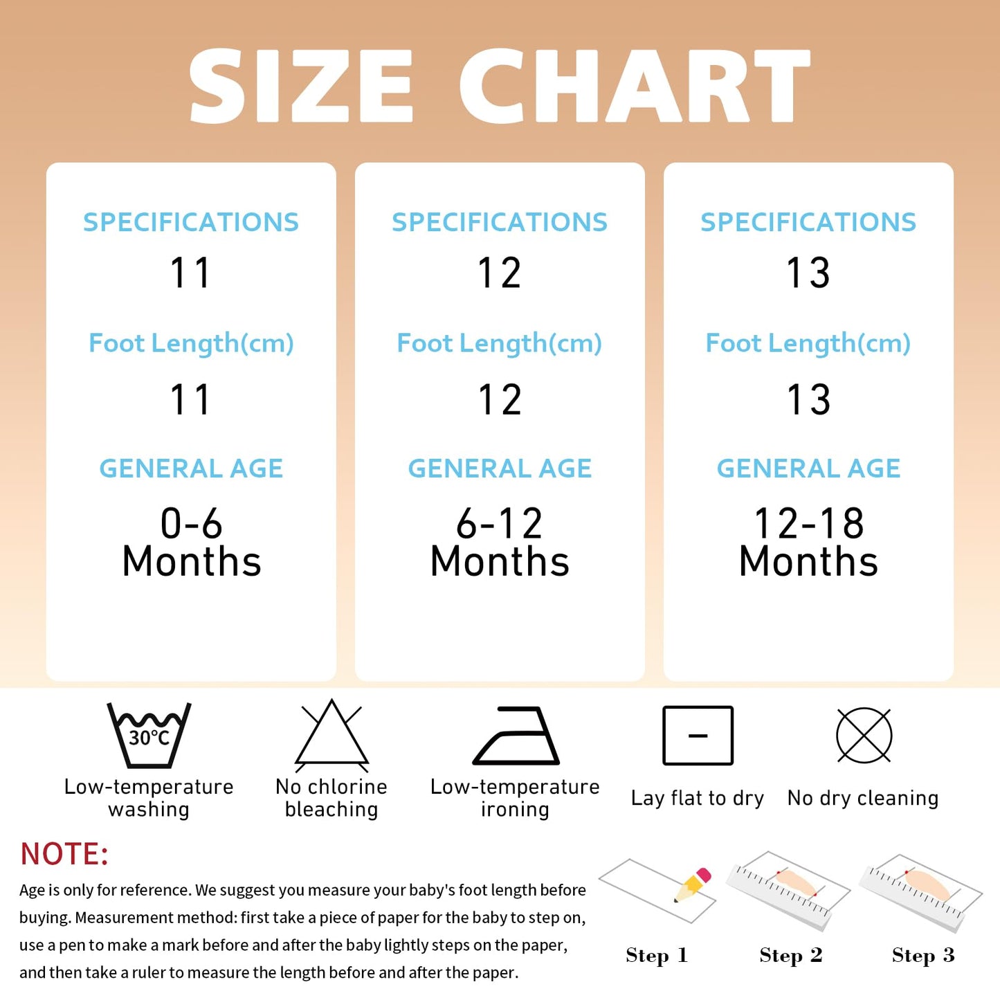 YloveM Toddler Baby Boys Girls Booties, Unisex Newborn Winter Shoes Thick Snow Boots Non-Slip Sole Soft Toddler Warm Sock Shoes