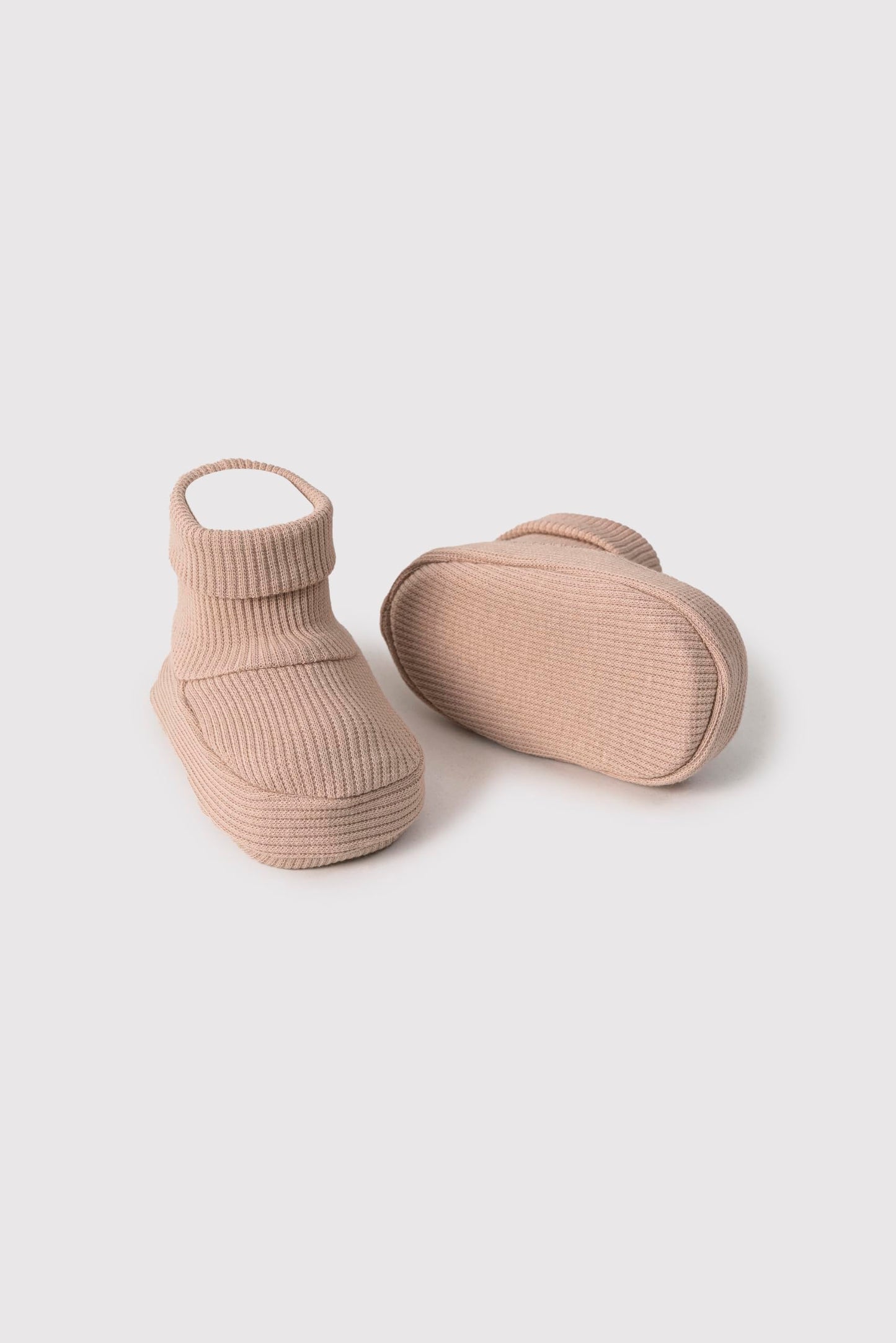 Generisch Baby Krabbel- Hausschuhe - Schuhe Neugeborene - Baumwolle - Diverse Farben - Mädchen - Jungs