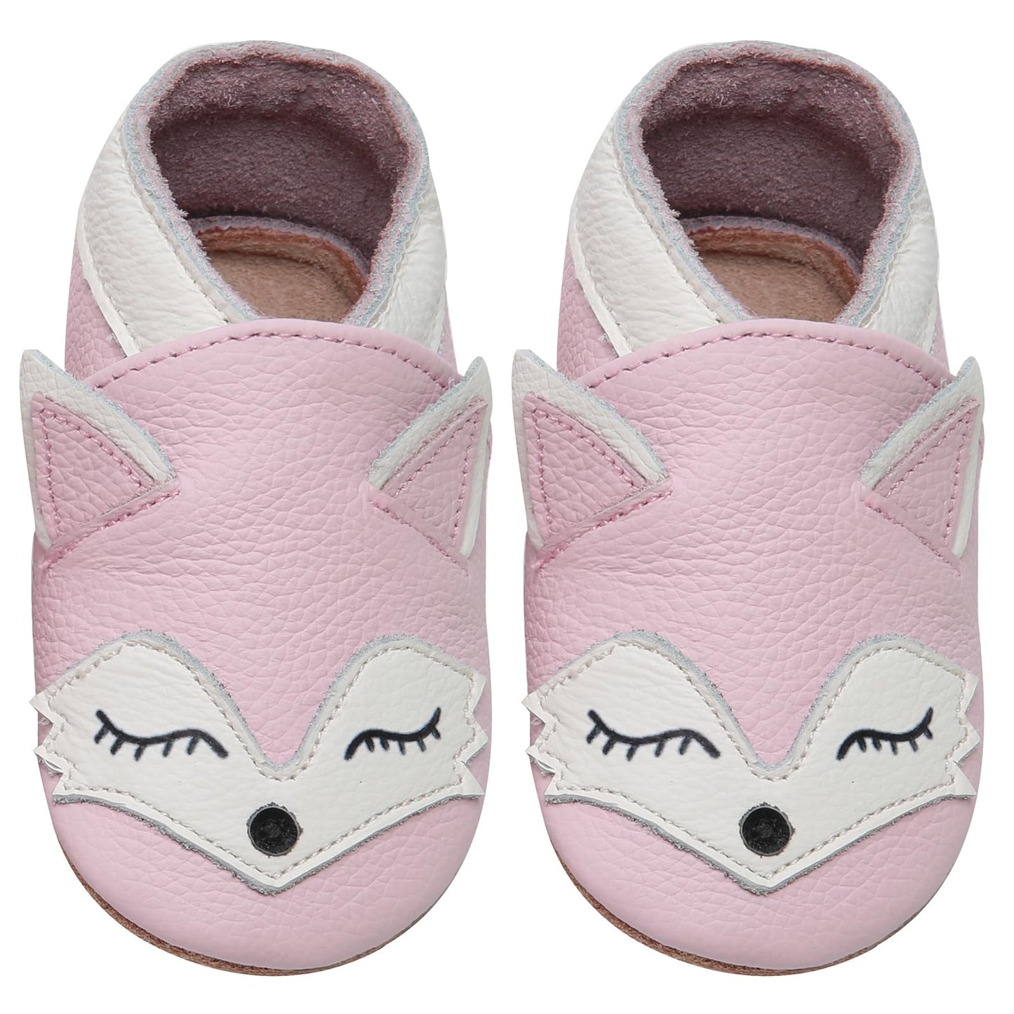 Babyschuhe IceUnicorn Krabbelschuhe für Babys, weiche Leder-Laufschuhe für Jungen und Mädchen, Lederschuhe für Kleinkinder, Baby Hausschuhe