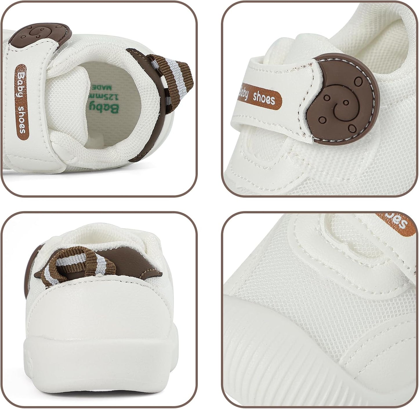 MK MATT KEELY Babyschuhe für Jungen und Mädchen - Weiche, rutschfeste Sommer Lauflernschuhe mit atmungsaktiver Sohle