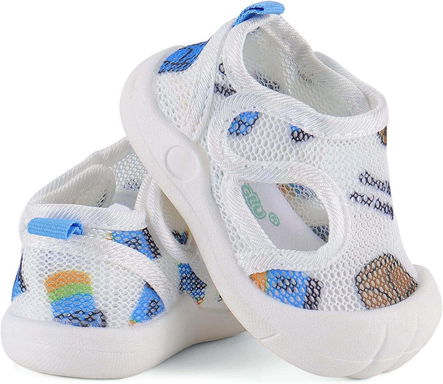 LACOFIA Baby Lauflernschuhe Unisex Erste Babyschuhe Kleinkind Mesh Sneaker rutschfeste Atmungsaktive Turnschuhe
