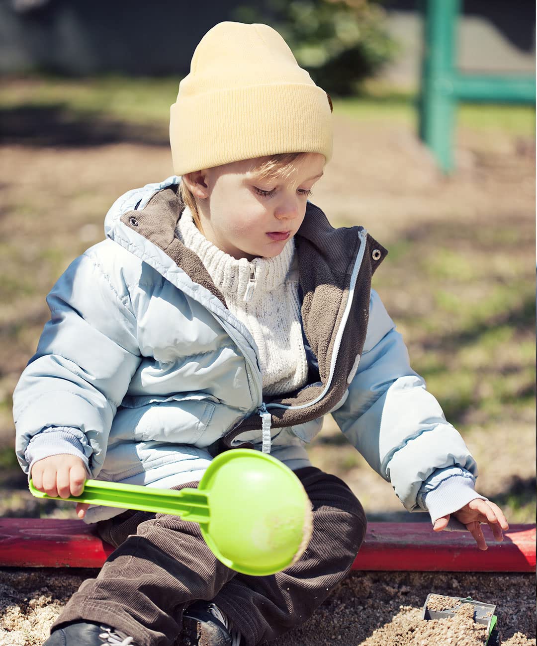 Wmcaps Mütze Kinder Jungen, Warme Weiche Wintermützen für Mädchen Kleinkind Baby, Doppellagige Strickmütze Kinder