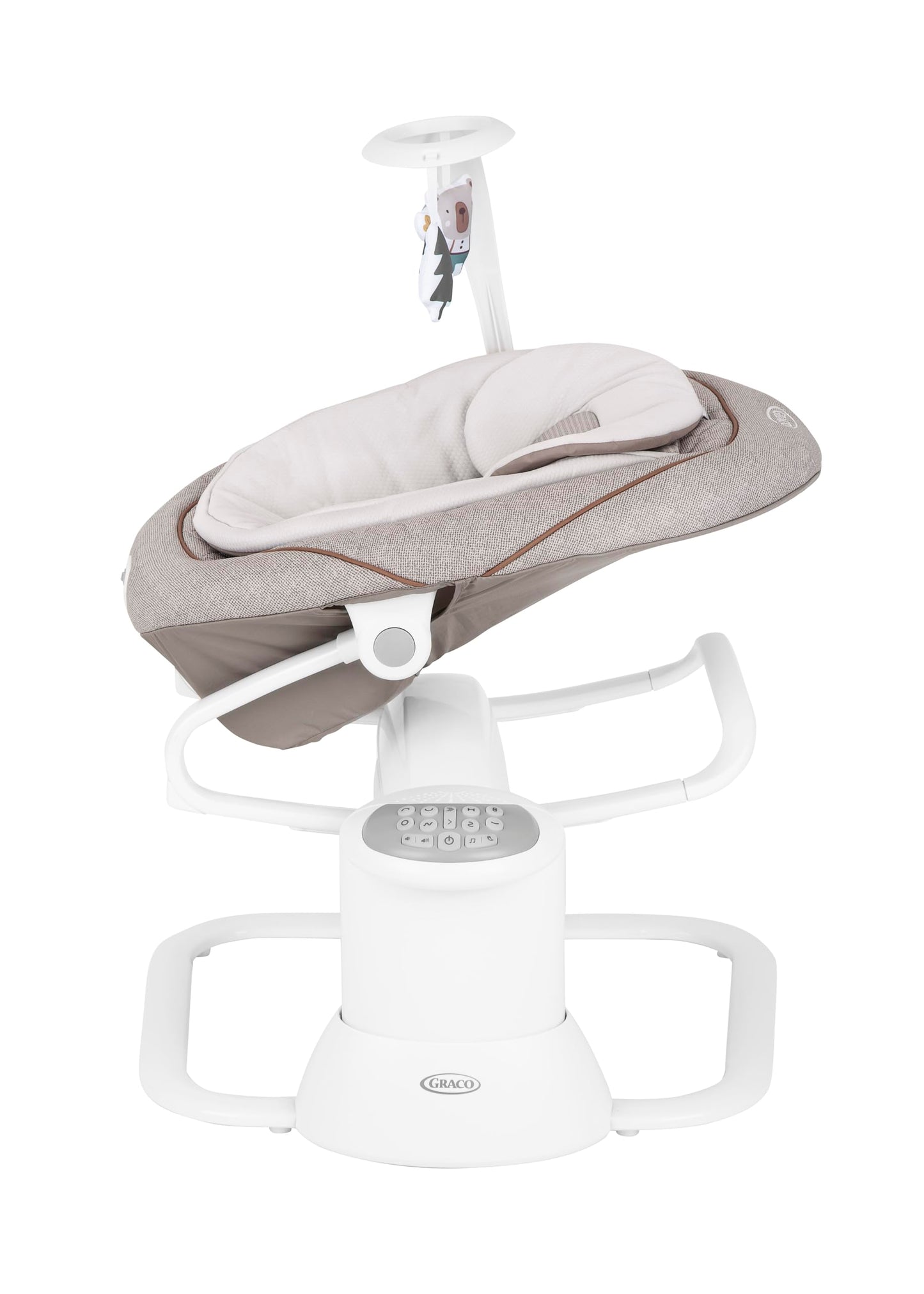 Graco All Ways™ Soother 2-in-1, elektirsche Babyschaukel und tragbare Wippe, ab Geburt bis ca. 9 Monate (9 kg), mit Vibration und einstellbarer Schwunggeschwindigkeit, Little Adventures