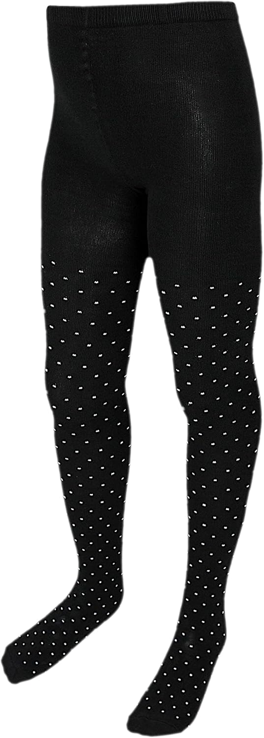 TupTam, Girls' Knitted Tights, Colourful Pattern, Pack of 6