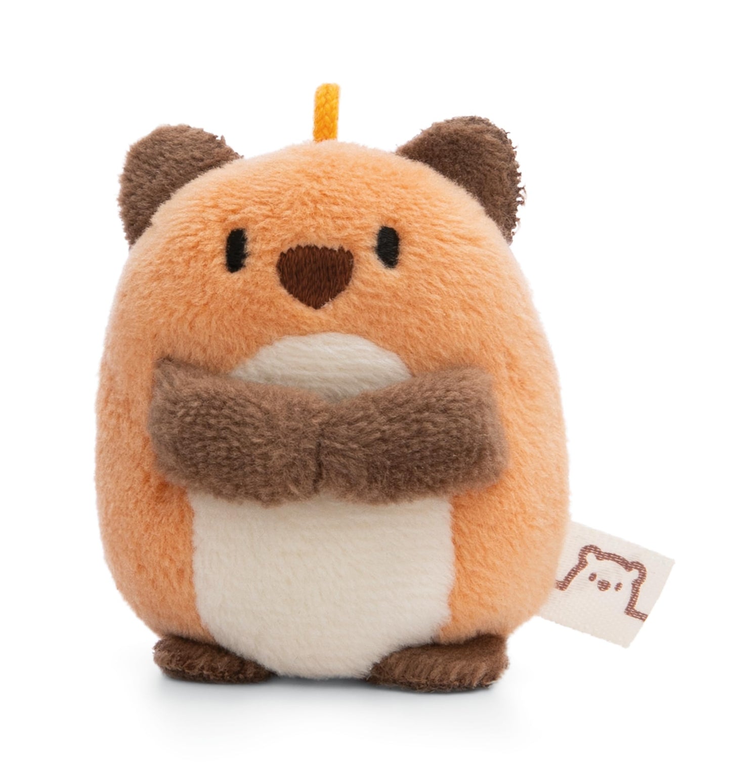 NICI Kuscheltier Fuchs Geeks 5cm rot - Stofftier aus weichem Plüsch, niedliches Plüschtier zum Kuscheln und Spielen, für Kinder & Erwachsene - tolle Geschenkidee