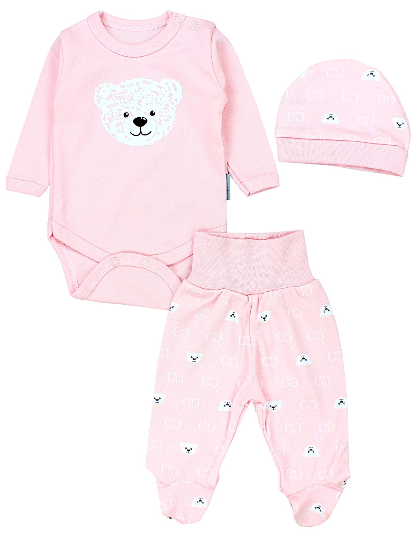 TupTam 3-Piece Unisex Baby Clothing Set with Print