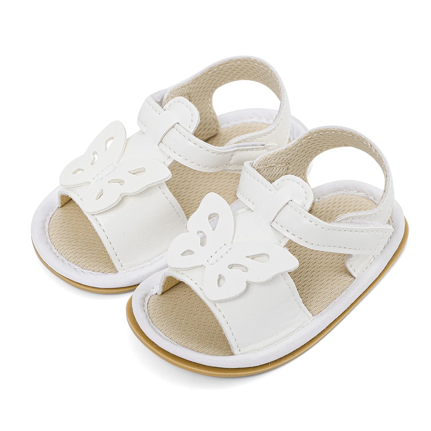 LACOFIA Babyschuhe für Mädchen – Sommerblumen Sandalen für Kleinkinder