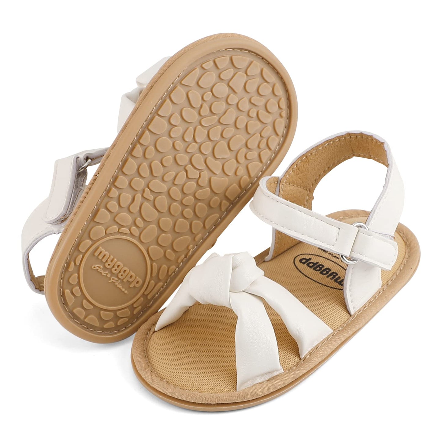 LACOFIA Babyschuhe für Mädchen – Sommerblumen Sandalen für Kleinkinder