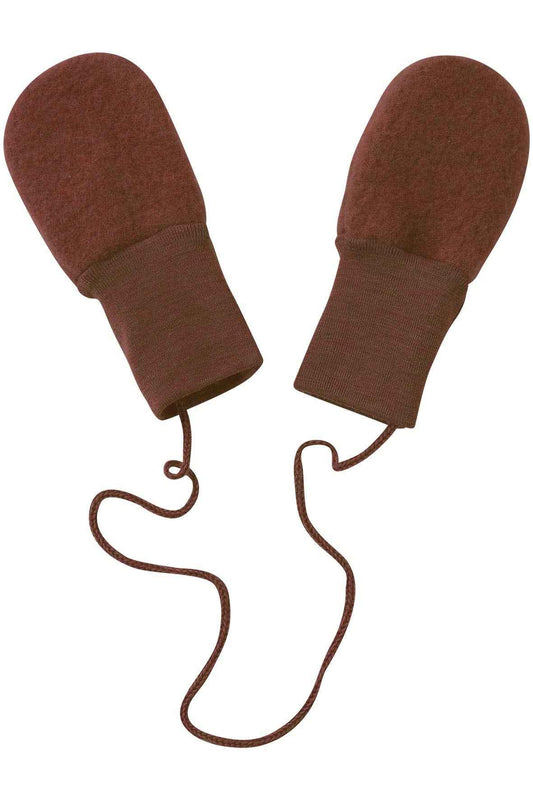 Engel Baby Fäustel ohne Daumen, Fleece, 100% Schurwolle (kbT)