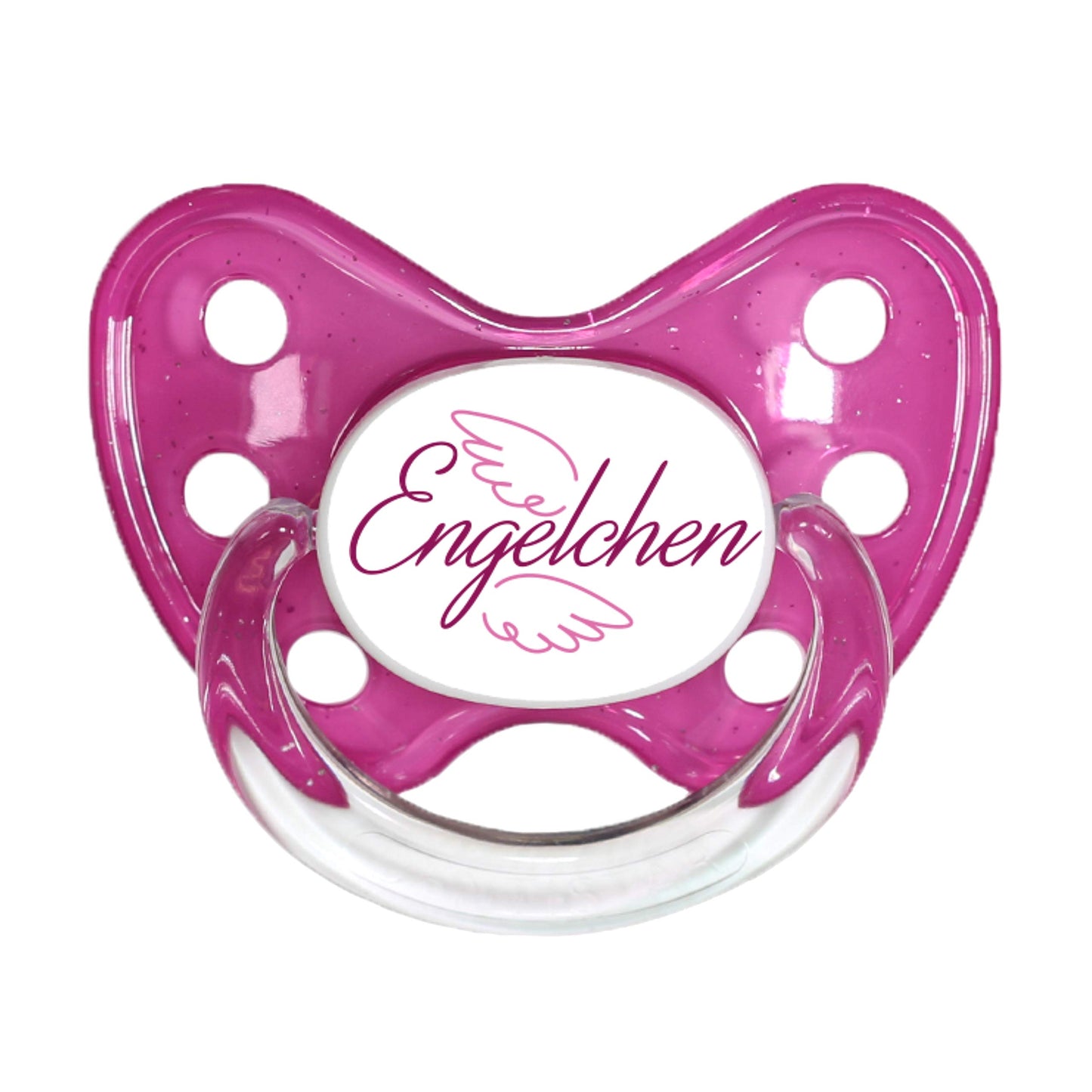 dentistar Silikon Schnuller 3er-Set - Größe 3, ab 14 Monate - Zahn- & kieferfreundlicher Nuckel mit Dental-Stufe – BPA-frei – Made in Germany - Egal Motiv, Weiß