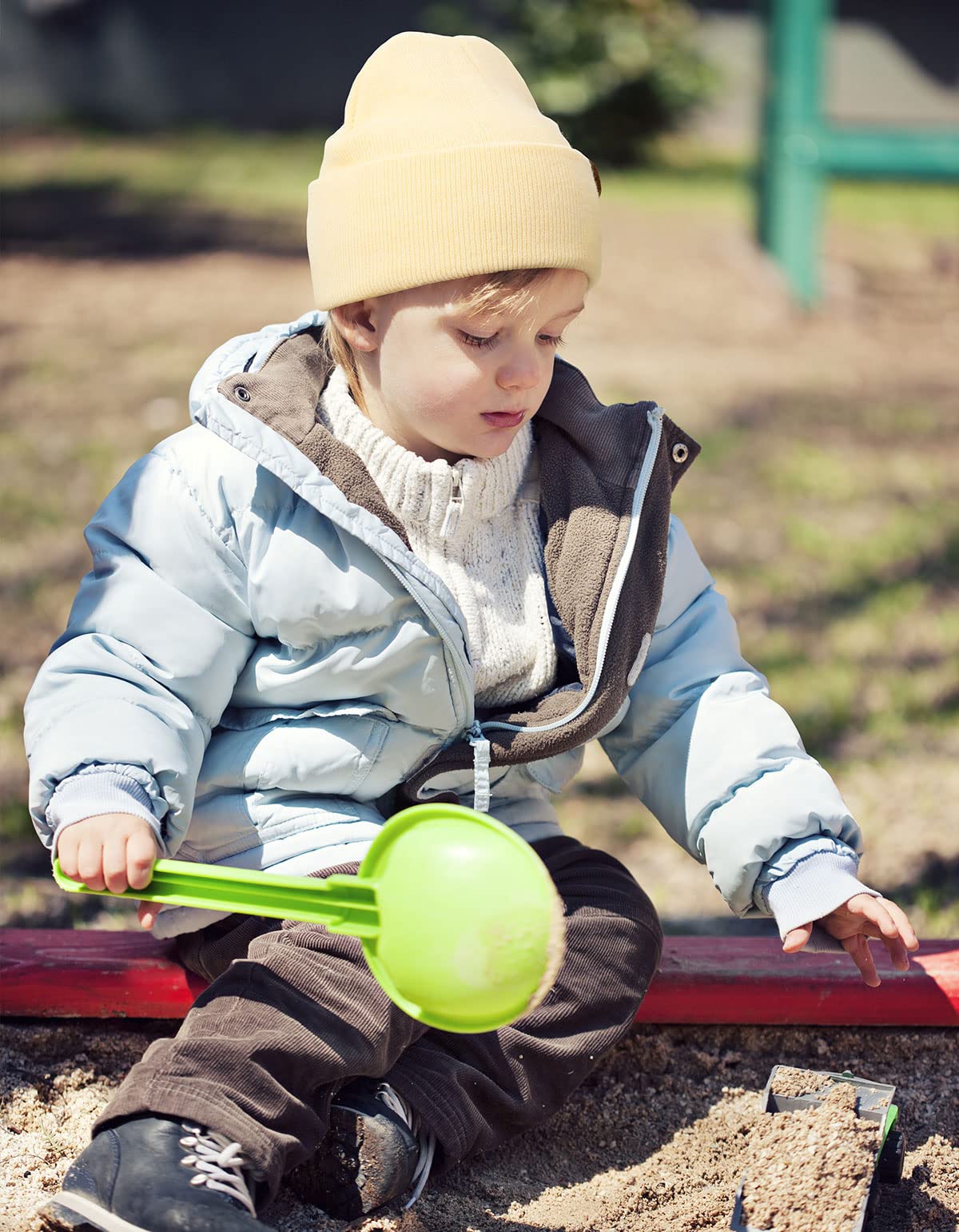 Wmcaps Mütze Kinder Jungen, Warme Weiche Wintermützen für Mädchen Kleinkind Baby, Doppellagige Strickmütze Kinder