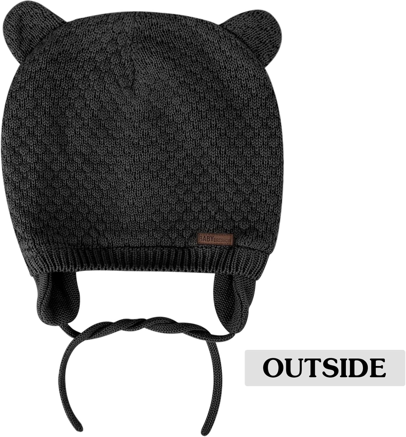 DRESHOW Unisex Baby Mütze Süßer Bär Kleinkind Earflap Beanie Warm für Herbst Wintermütze
