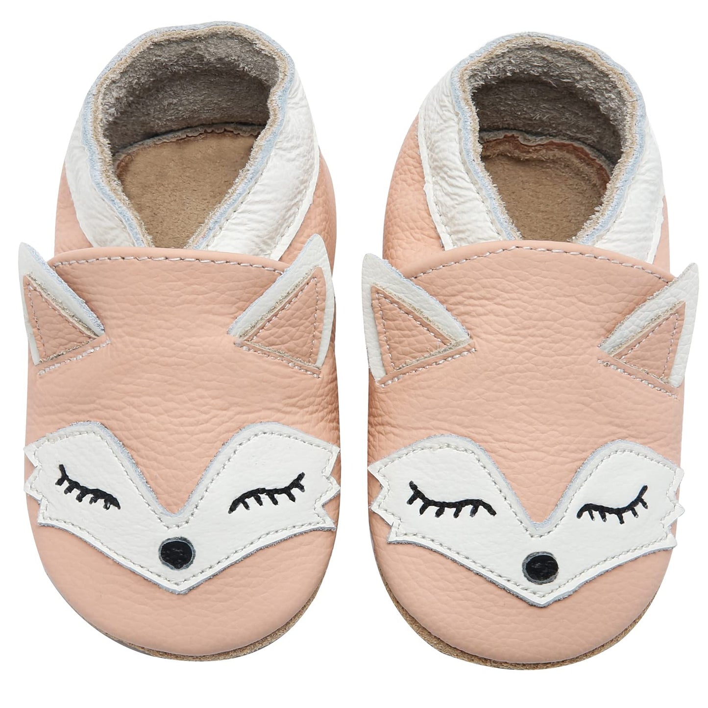 Babyschuhe IceUnicorn Krabbelschuhe für Babys, weiche Leder-Laufschuhe für Jungen und Mädchen, Lederschuhe für Kleinkinder, Baby Hausschuhe