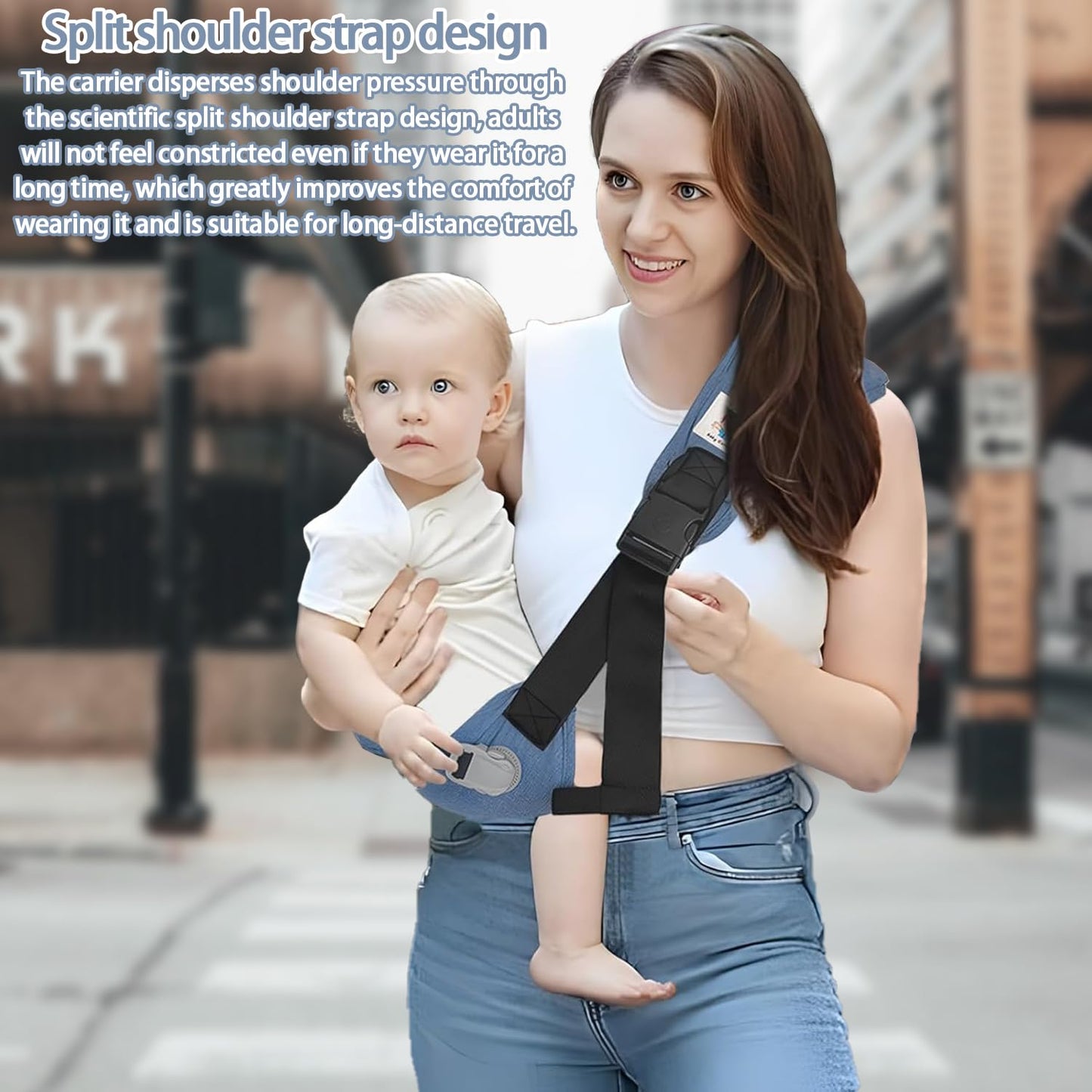 Kleinkind Trage Für Säuglinge, Kleinkind Trage Einstellbar, Ergonomisch Toddler Carrier, Babytrage Carrier, Leichte Babytrage, Tragegurt Baby, Tragegurt Kleinkind, Kindertrage, für trage Kleinkinder