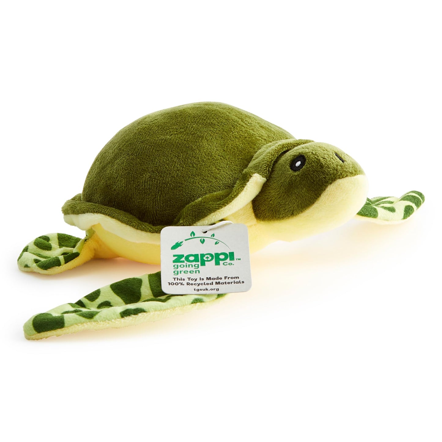 Zappi Co 100% recycelte Plüsch-Plüschtiere - Weiche und kuschelige Stofftiere, perfekte Begleiter für Kinder und Neugeborene (13-15cm) (Elefant)