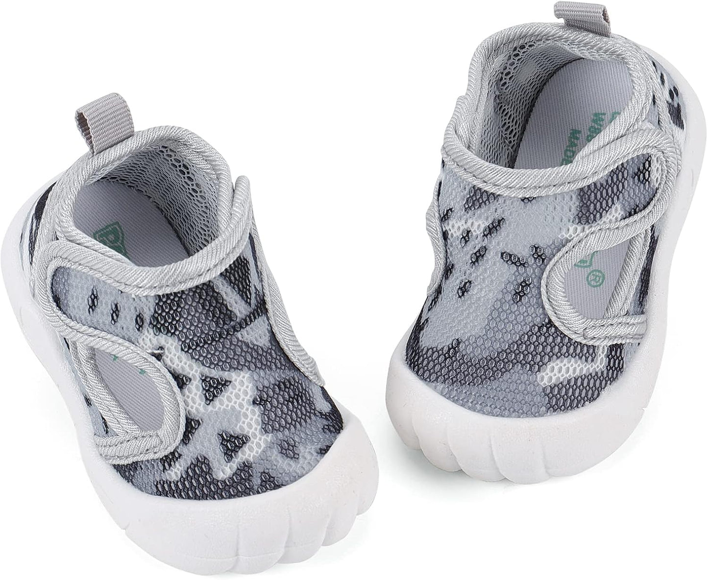 LACOFIA Baby Lauflernschuhe Unisex Erste Babyschuhe Kleinkind Mesh Sneaker rutschfeste Atmungsaktive Turnschuhe