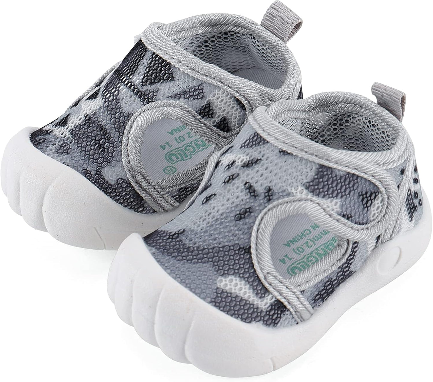 LACOFIA Baby Lauflernschuhe Unisex Erste Babyschuhe Kleinkind Mesh Sneaker rutschfeste Atmungsaktive Turnschuhe