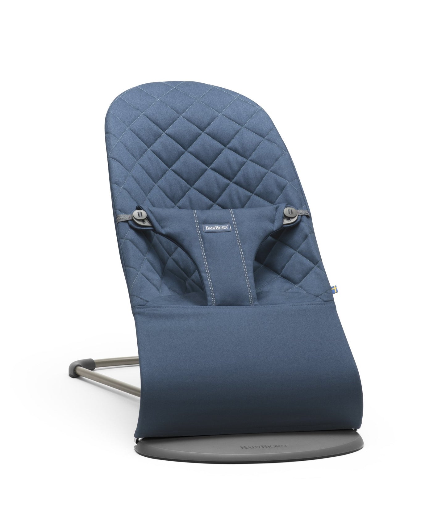 BabyBjörn Bliss Baby Bouncer, Woven, Classic Quilting, Sand Grey