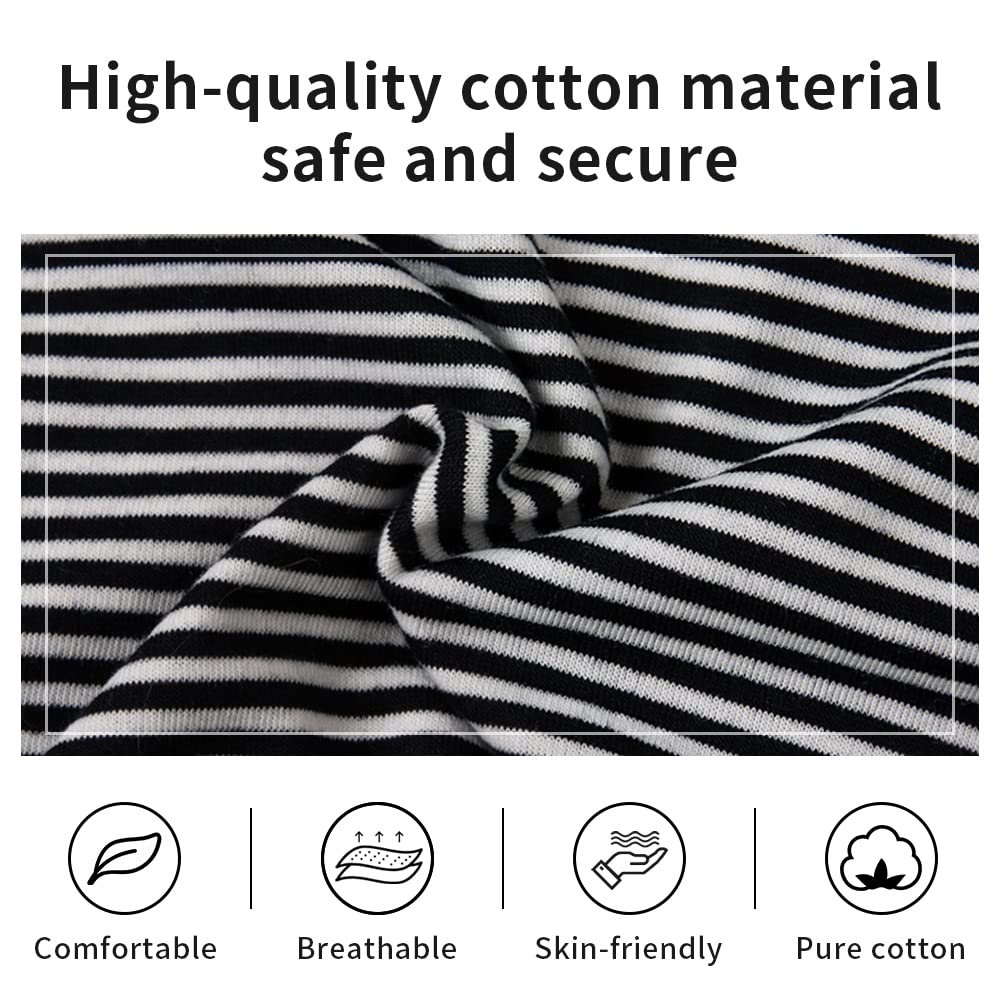 SFreeBo Baby Boys Clothing 3 Pieces Winter Baby Clothing Outfit Set Long Sleeve Cotton Striped Newborn Baby Clothing Boys 3-18 Months