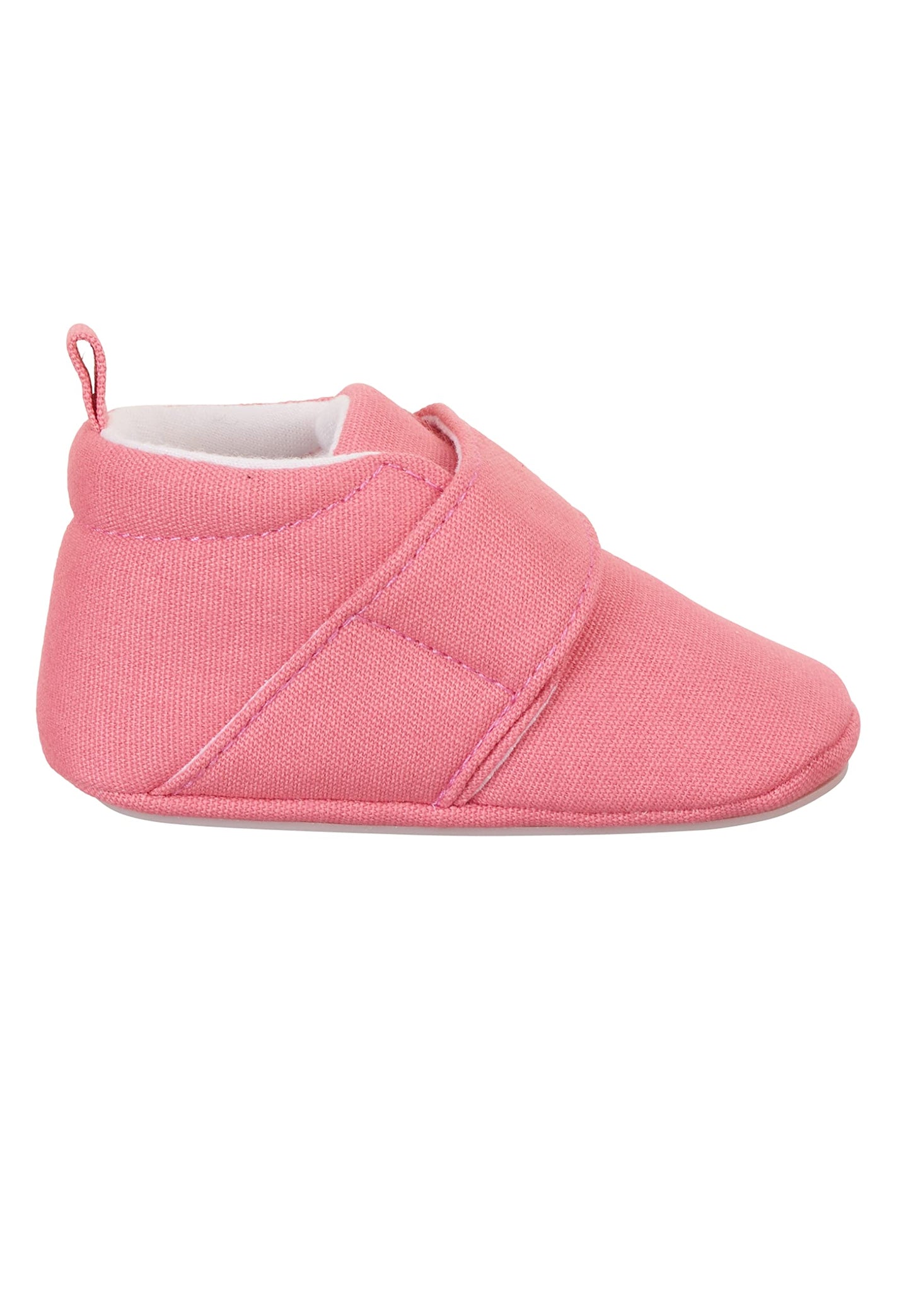 Sterntaler Krabbelschuhe uni - Baby Schuhe aus Canvas mit Klettverschluss - Baby und Kleinkind Hausschuh - aufgenähte Sternen Sohle rutschfest - Unisex Sneaker mit Jersey Futter - steingrün
