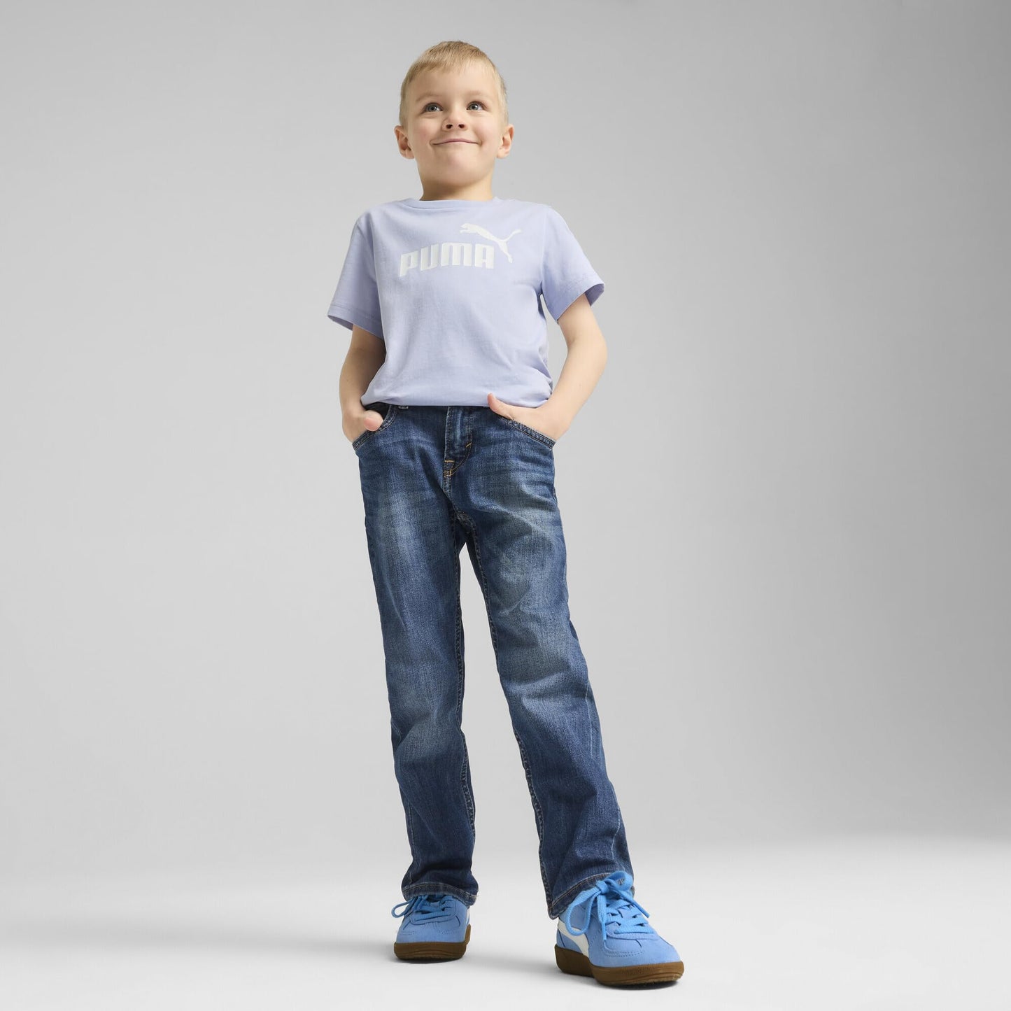 PUMA Jungen ESS No. 1 Logo Tee Ps T-Shirts (1er Pack)