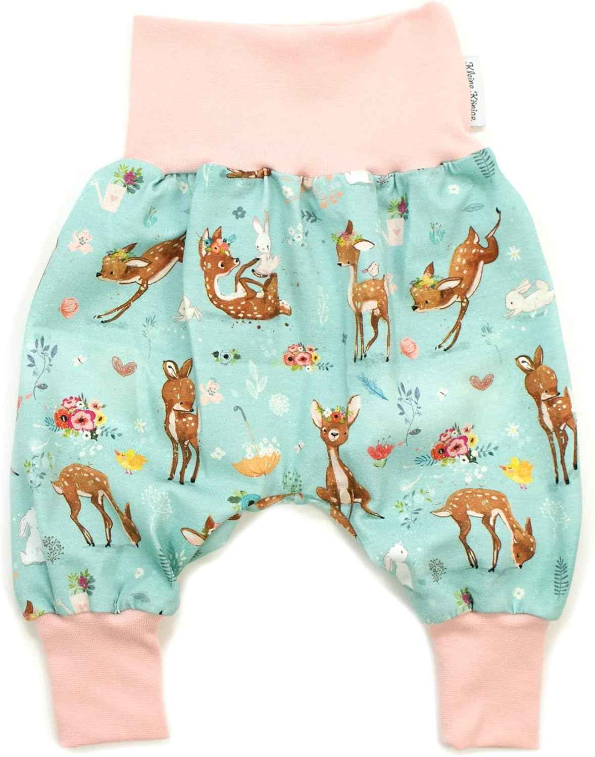 Kleine Könige baby girls’ baggy trousers - many models - sizes 50-128 - Oeko-Tex 100 certified