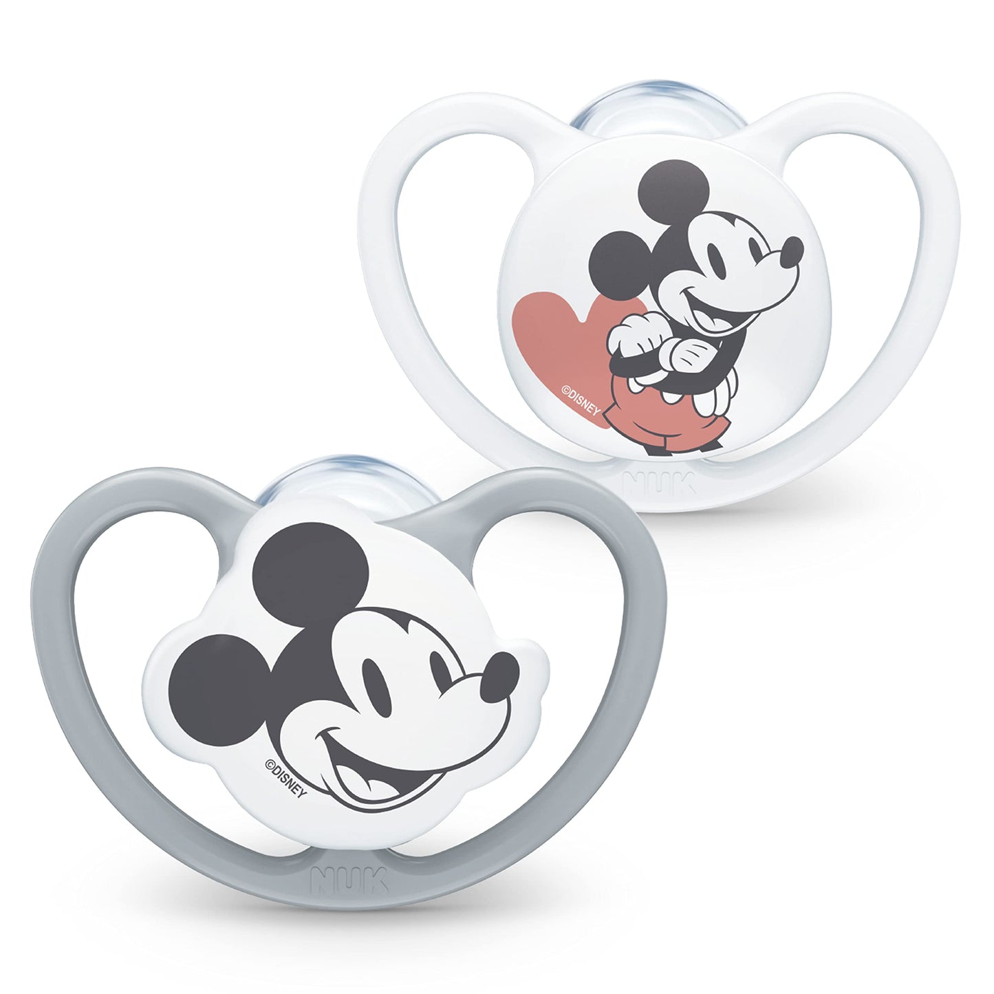 NUK Space Schnuller | 0–6 Monate | Schnuller mit extra Belüftung | BPA-freies Silikon | Disney Winnie Puuh | 2 Stück - Meloni2