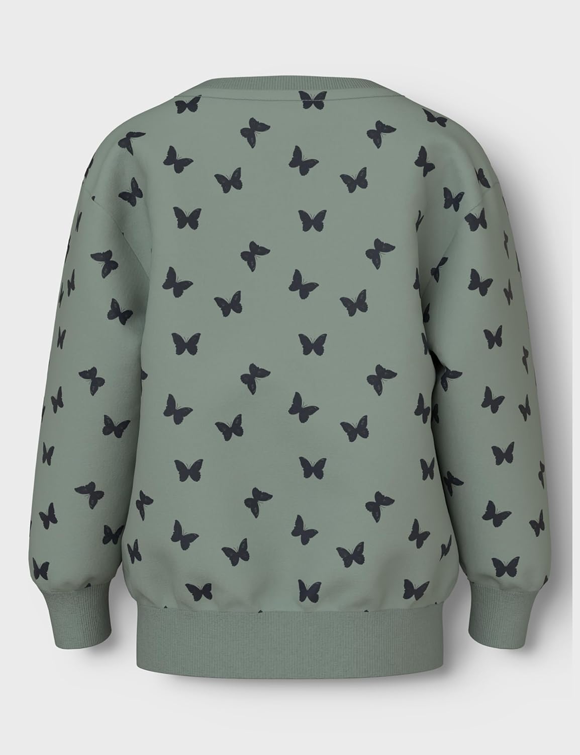 NAME IT Mädchen Nmfdavina Ls Sweat Fleece Bru Noos Sweatshirt
