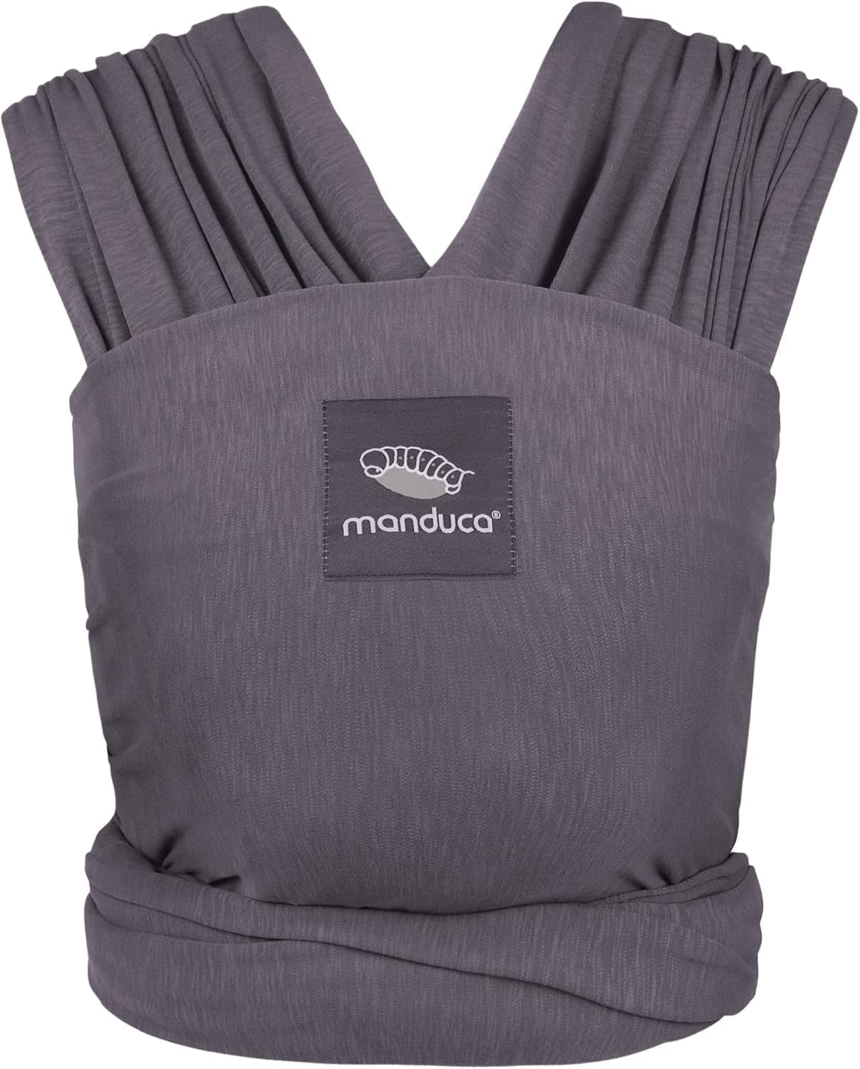 manduca Sling - Babytragetuch - Elastische Babytrage für Neugeborene von der Geburt bis zu 15 kg - Bio-Baumwolle - GOTS zertifiziert