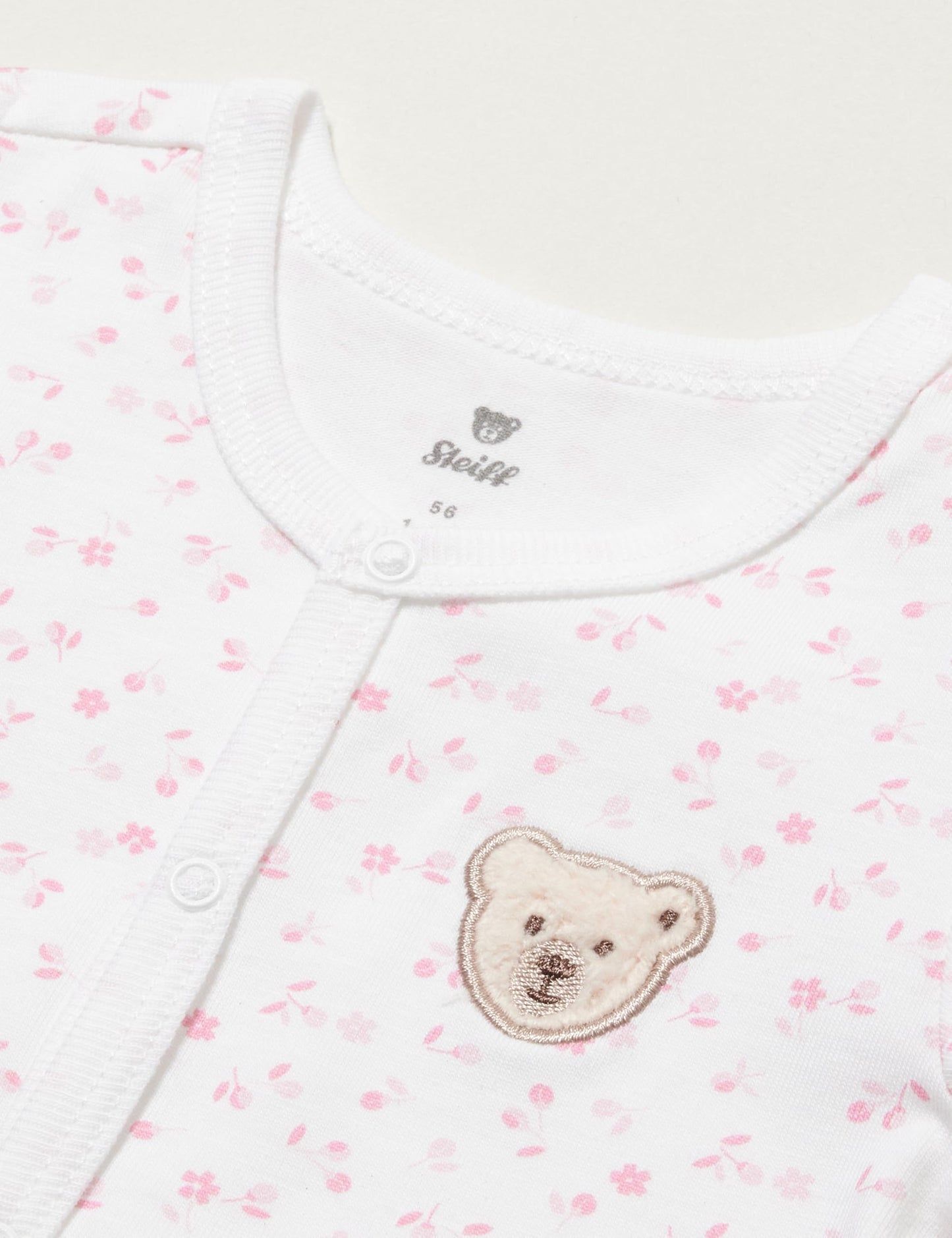 Steiff baby girl romper long sleeve