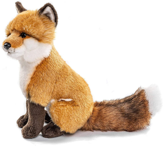 Uni-Toys - Rotfuchs klassisch - 27 cm (Höhe) - Plüsch-Fuchs, Waldtier - Plüschtier, Kuscheltier