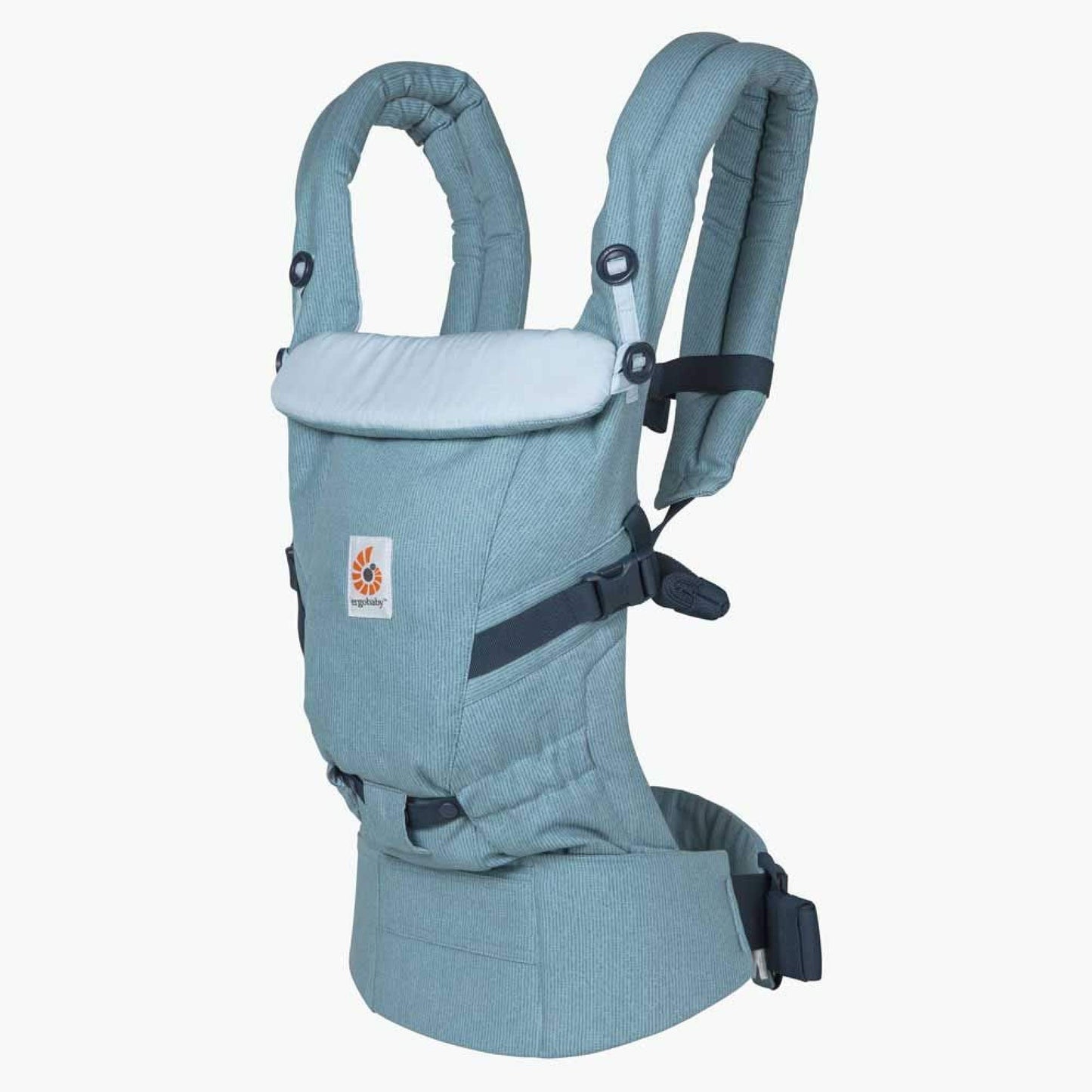 Ergobaby Adapt Babytrage für Neugeborene ab Geburt, 3-Positionen SoftFlex Mesh Ergonomische Babybauchtrage Rückentrage Baby-Tragetasche, Natural Beige, 1 Einheit