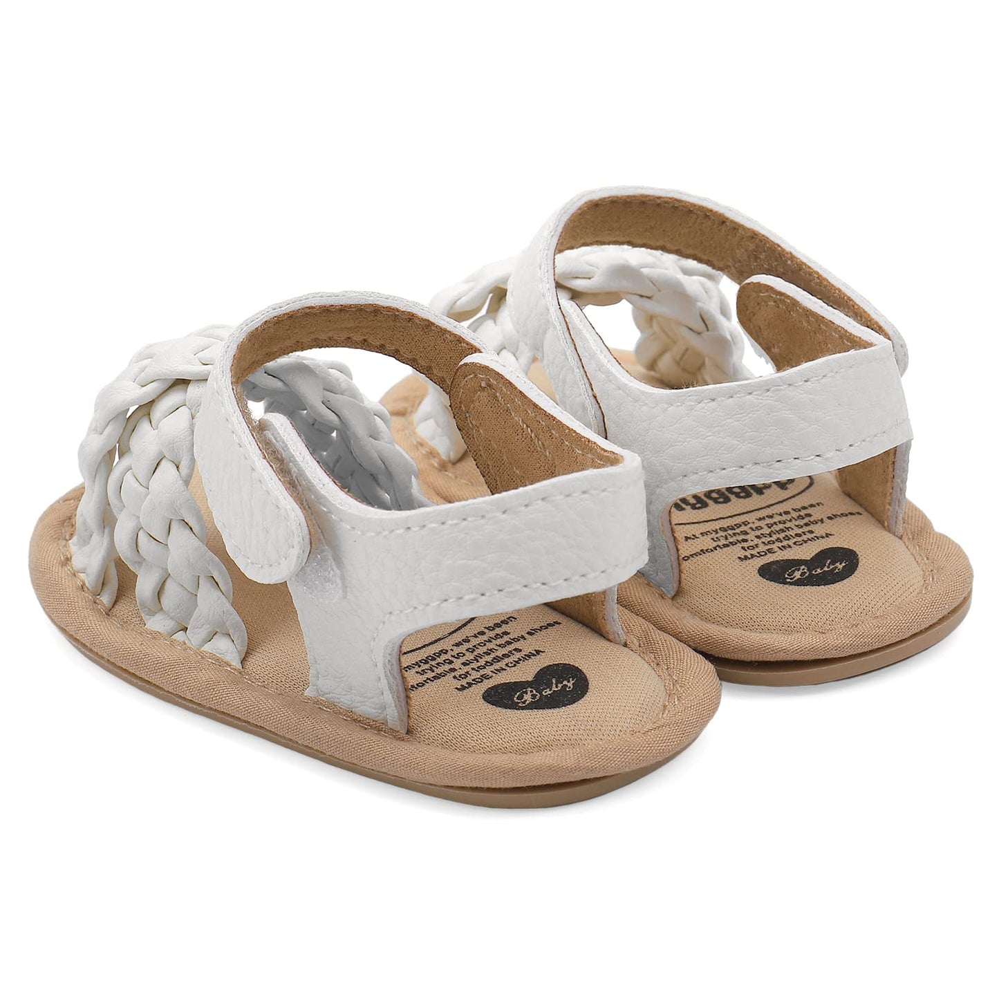 LACOFIA Babyschuhe für Mädchen – Sommerblumen Sandalen für Kleinkinder