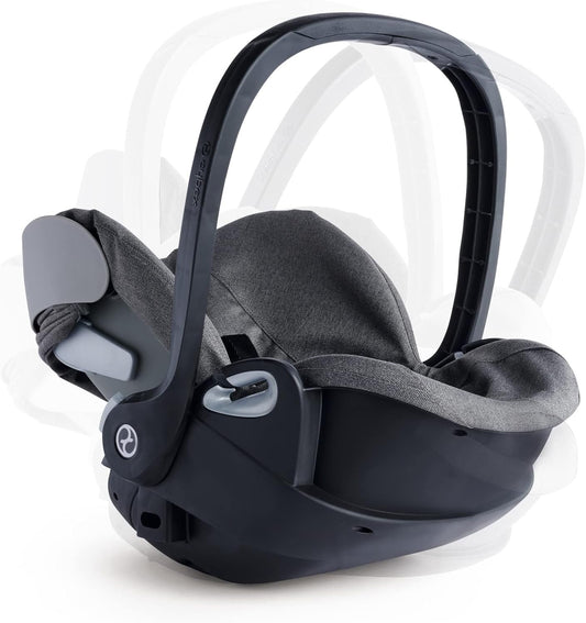Corolle 9000141390 - Cybex 2in1 Puppen Trageschale und Wiege, mit Gurt und Verdeck, kann mit dem Cybex Puppenwagen verbunden Werden, für alle 36-42cm Babypuppen, ab 3 Jahren - Meloni2
