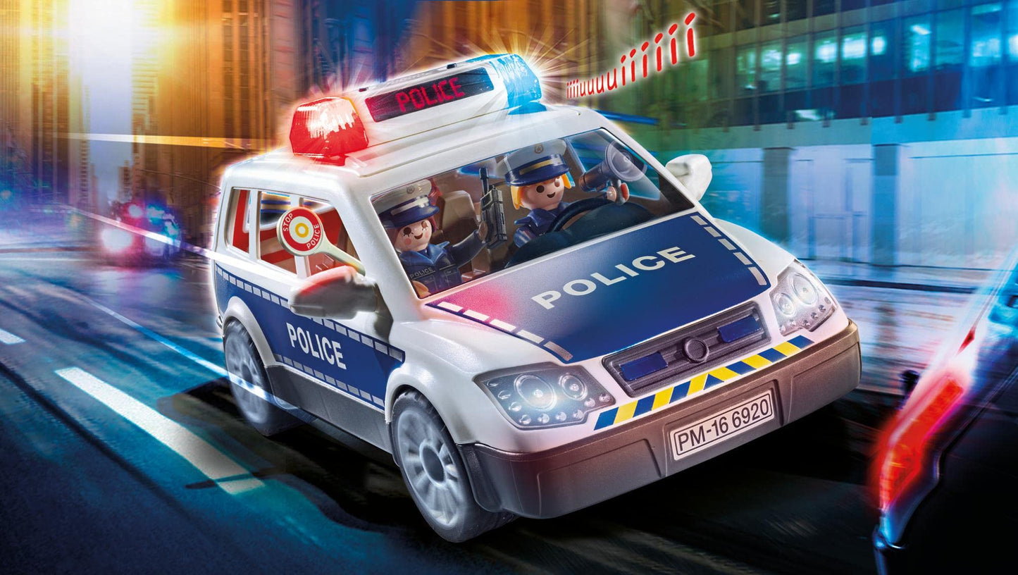 PLAYMOBIL | Action Heroes | Polizei Streifenwagen | Polizeiauto | Spielzeugauto | Spielzeug für Kinder ab 4 Jahren | 71729