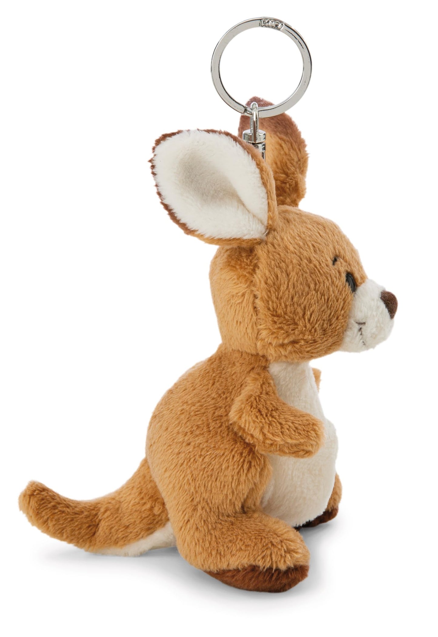 Kuscheltier Känguru Kelly 15cm braun - Stofftier aus weichem Plüsch, niedliches Plüschtier zum Kuscheln und Spielen, für Kinder & Erwachsene, tolle Geschenkidee